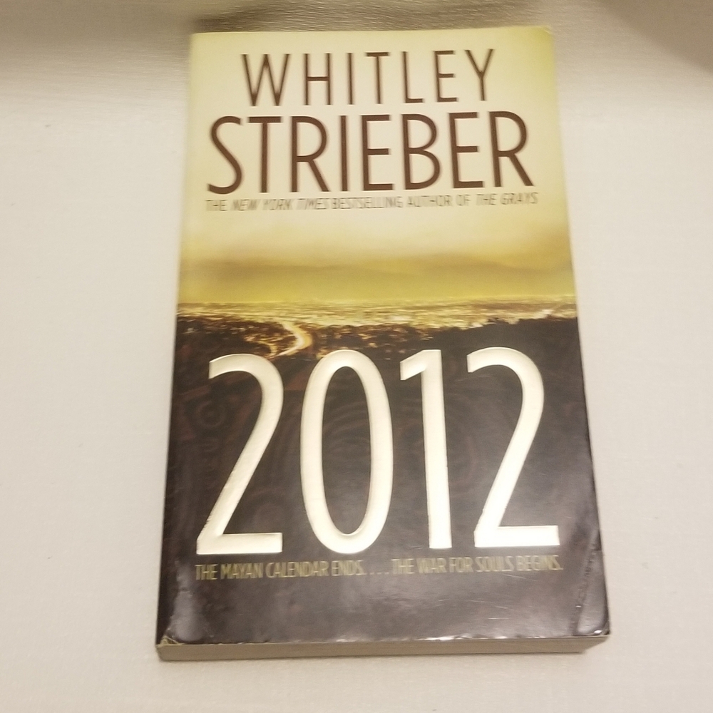 For Stephen King fans- scifi thriller "2012" paperback